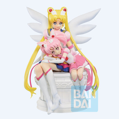 Eternal Sailor Moon & Eternal Sailor Chibi Moon Ichibansho Figure