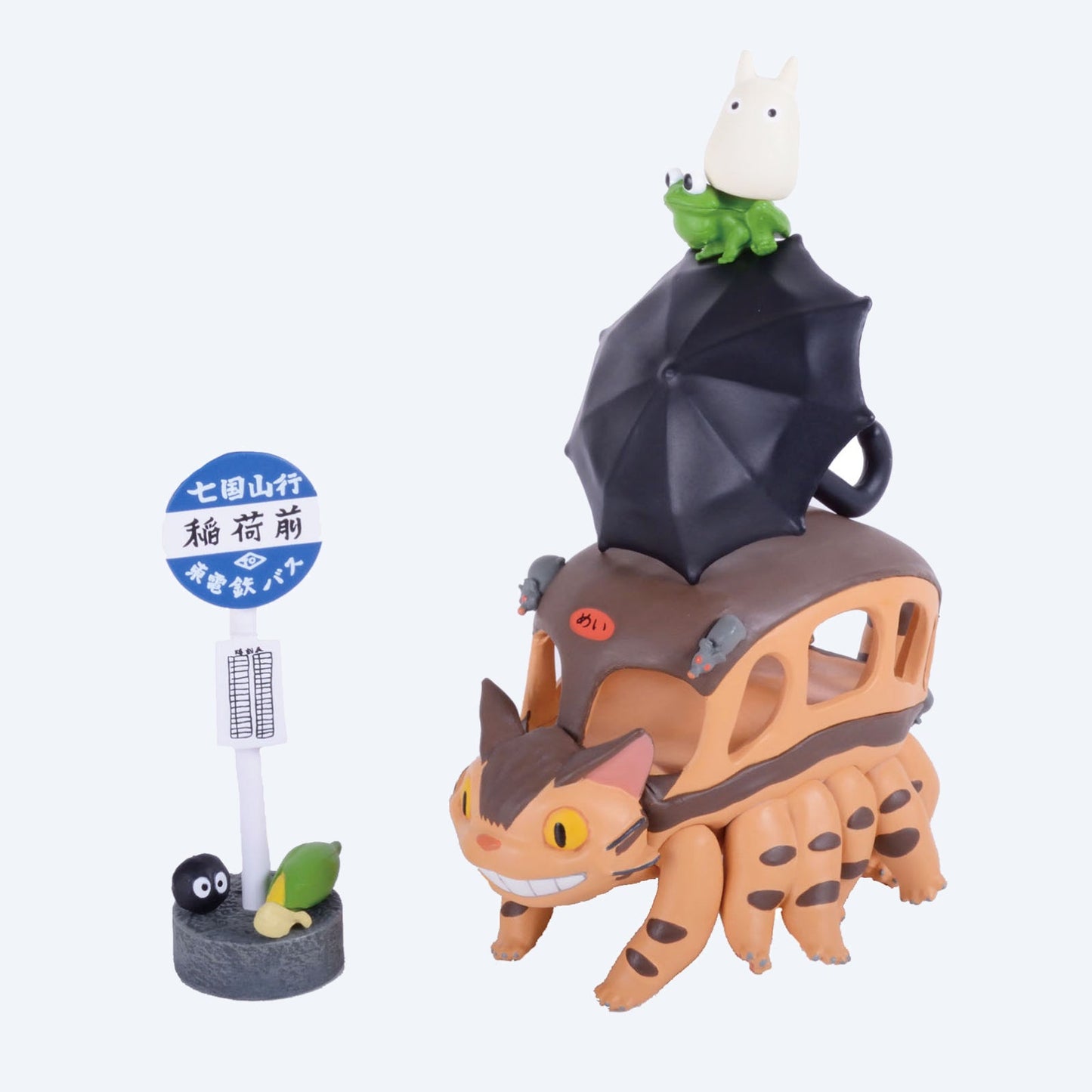 Studio Ghibli My Neighbor Totoro Catbus Nosechara Stacking Figure