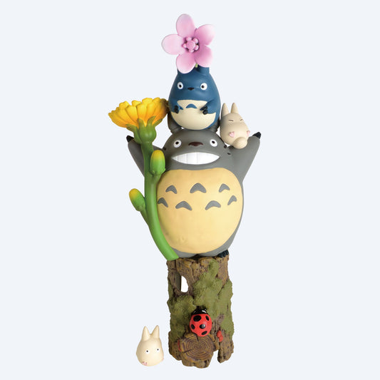 Studio Ghibli My Neighbor Totoro Flowers Nosechara Stacking Figure