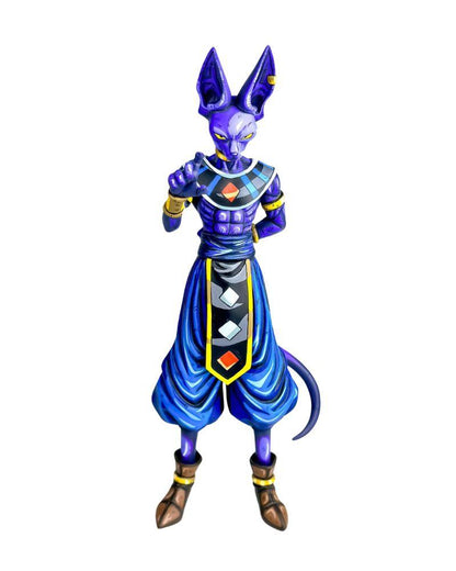 10.2 In Dragon Ball Z Lord Beerus Figure Repaint