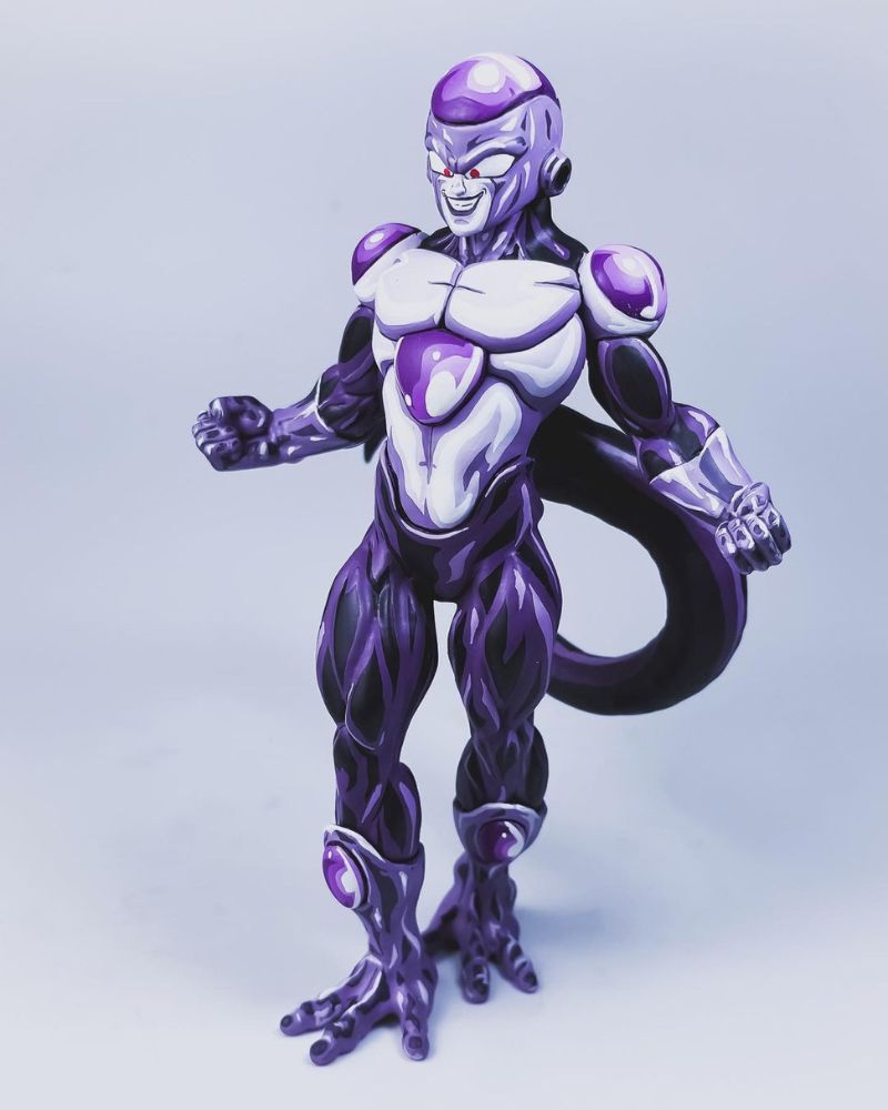 10.2 In Dragon Ball Super Black Frieza Figure Repaint