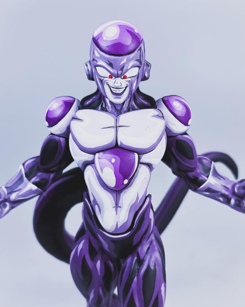 10.2 In Dragon Ball Super Black Frieza Figure Repaint