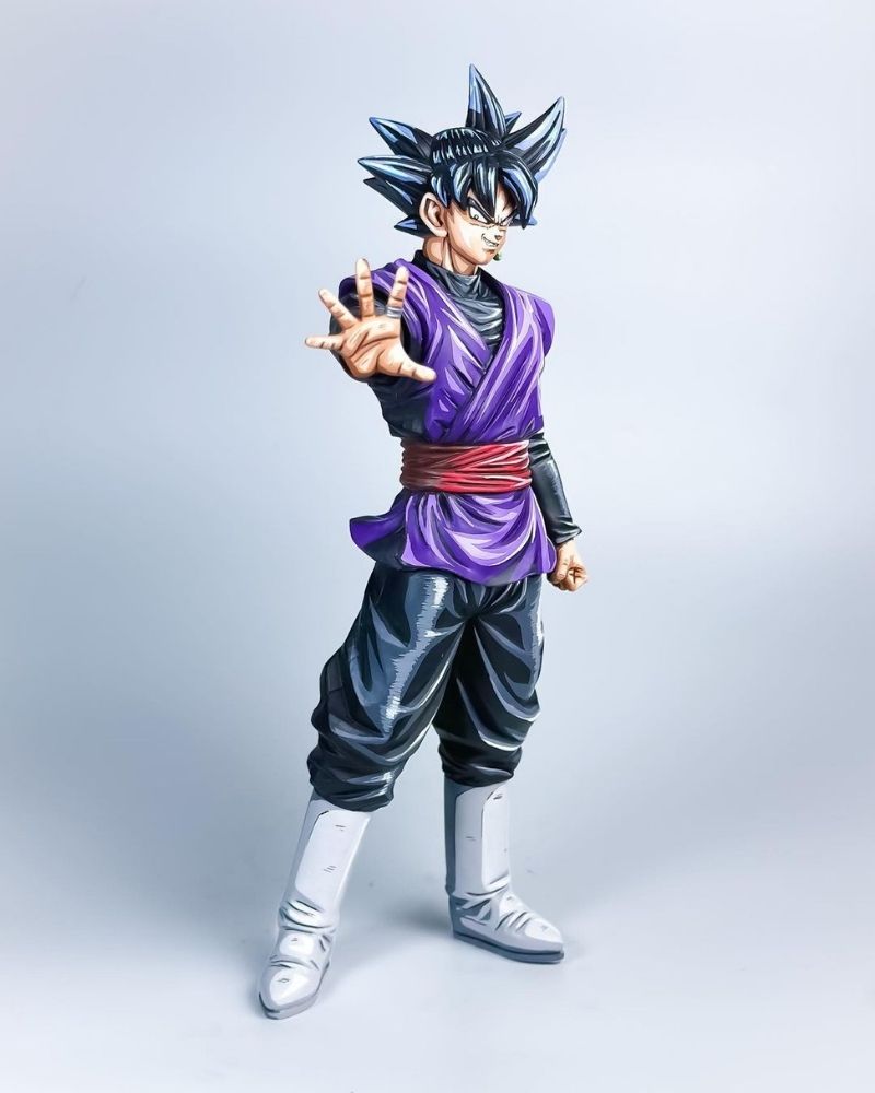 10.6 In Dragon Ball Super Son Goku Black Figure Repaint