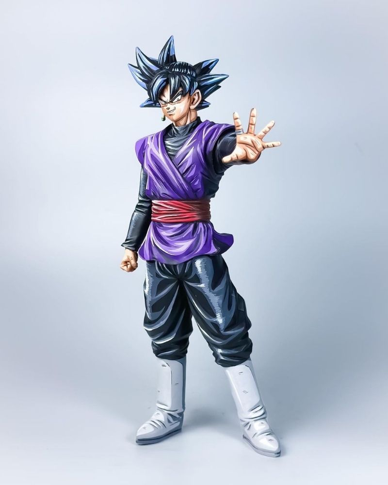 10.6 In Dragon Ball Super Son Goku Black Figure Repaint