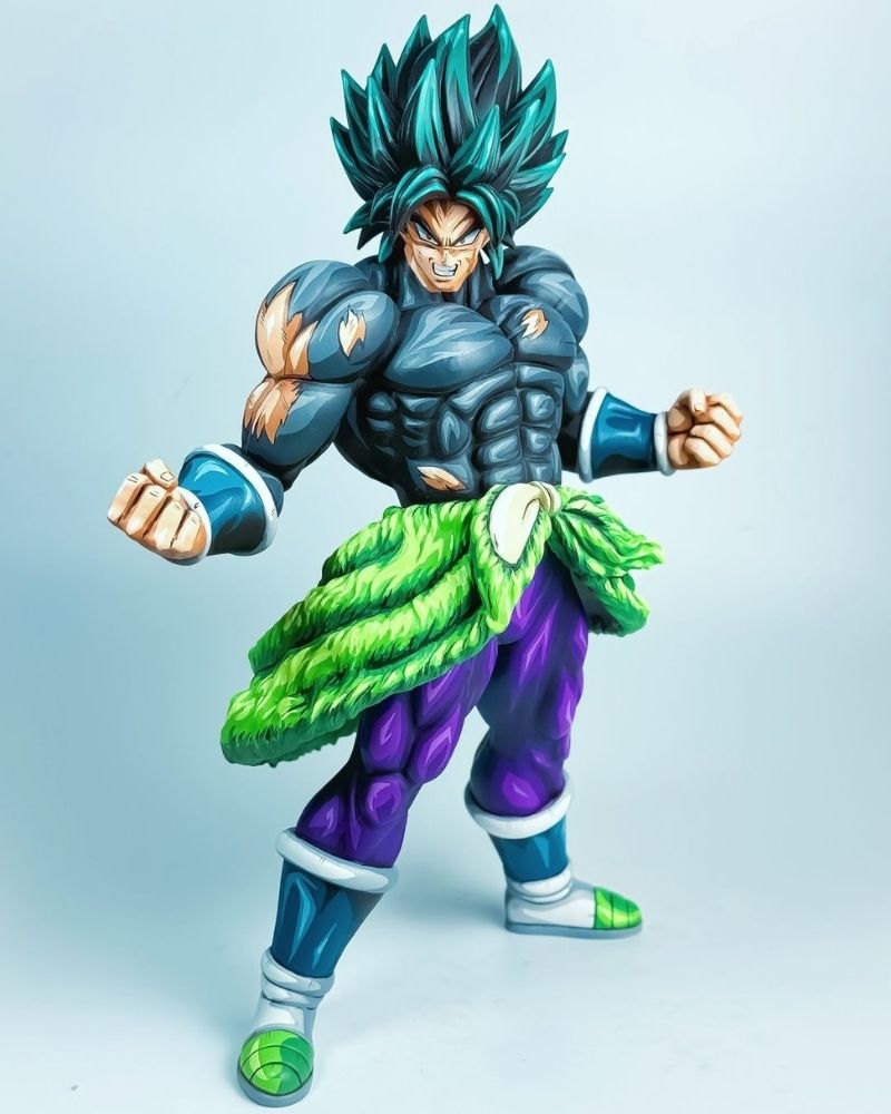 11.8 In Dragon Ball Z Broly Super Hero Figure Repaint