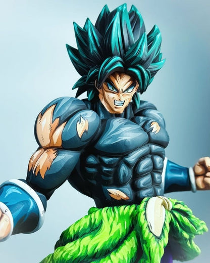 11.8 In Dragon Ball Z Broly Super Hero Figure Repaint