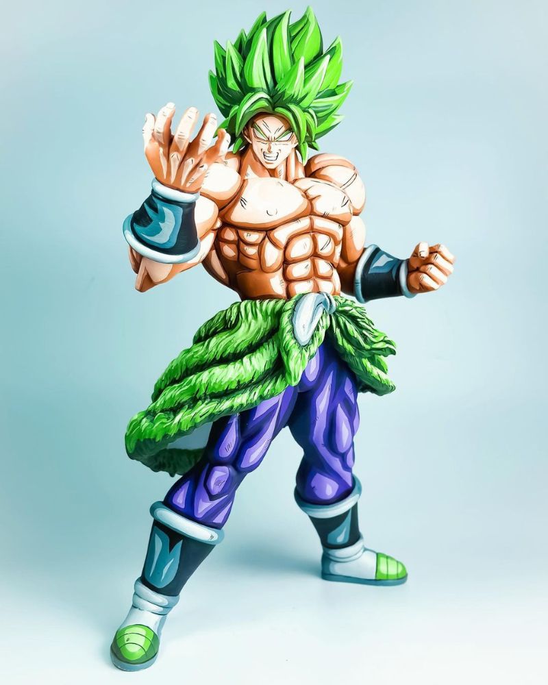 11.8 In Dragon Ball Z Broly Full Power Figure Repaint