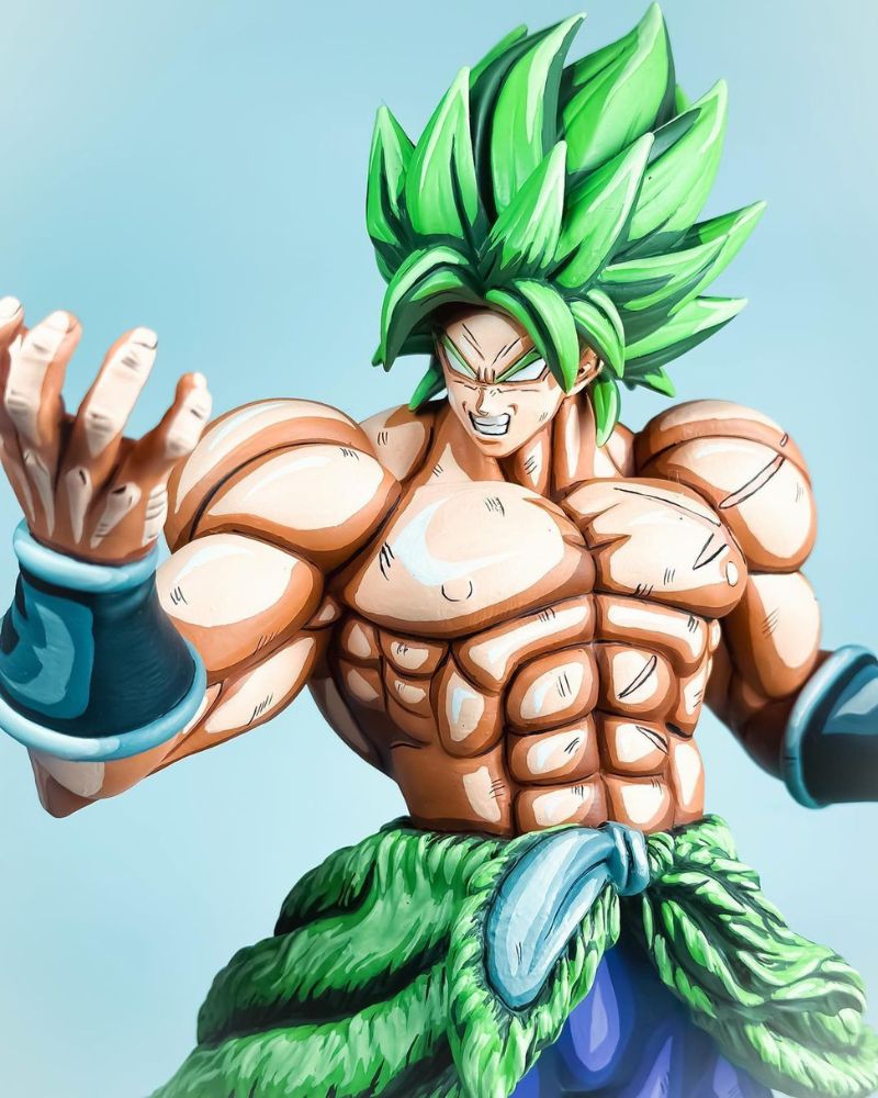 11.8 In Dragon Ball Z Broly Full Power Figure Repaint