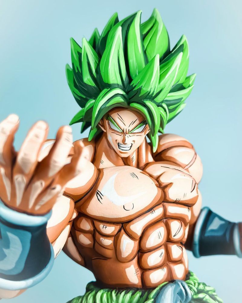 11.8 In Dragon Ball Z Broly Full Power Figure Repaint