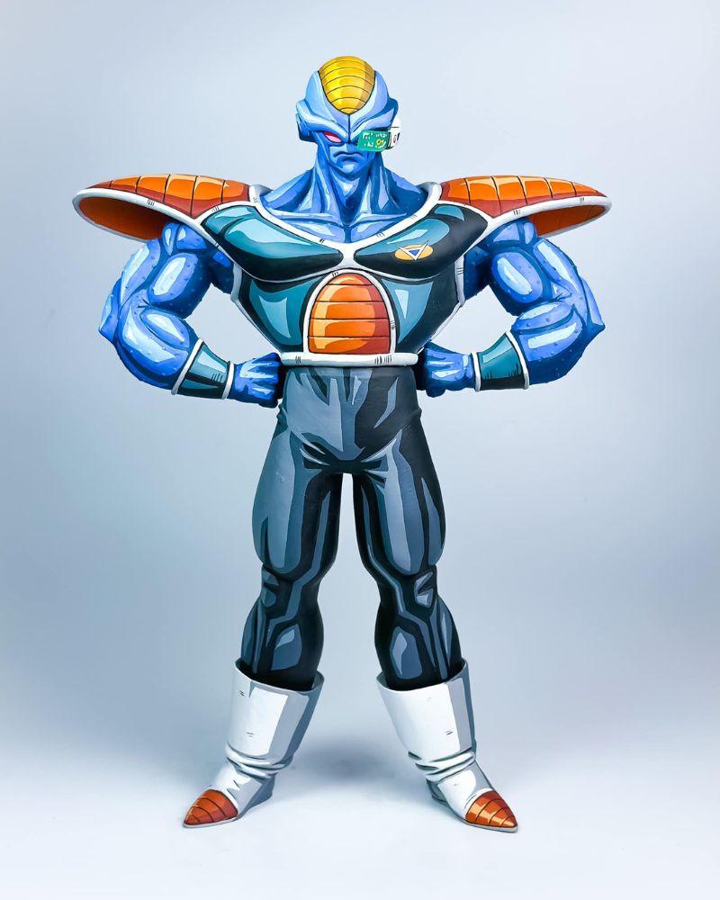 11 In Dragon Ball Z Ginyu Force Burter Figure Repaint