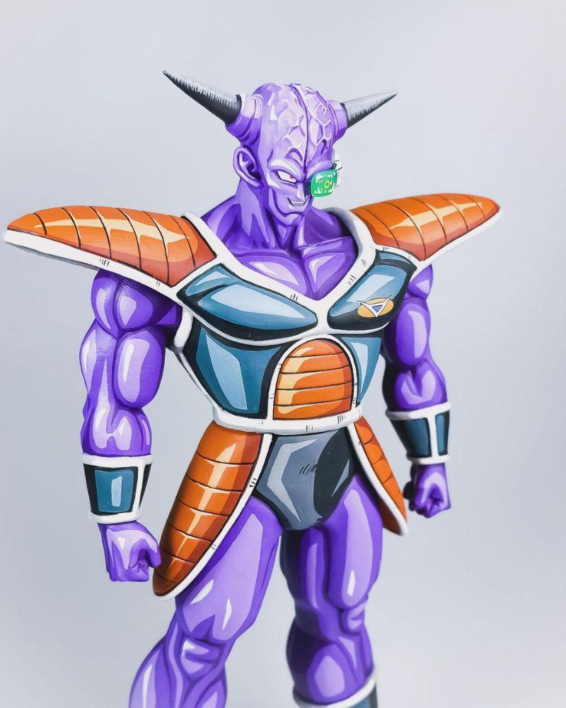 11 In Dragon Ball Z Ginyu Force Captain Ginyu Figure Repaint