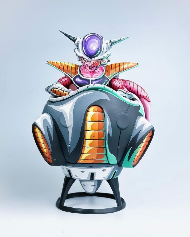 10.2 In Dragon Ball Z Frieza Hover Pod Figure Repaint