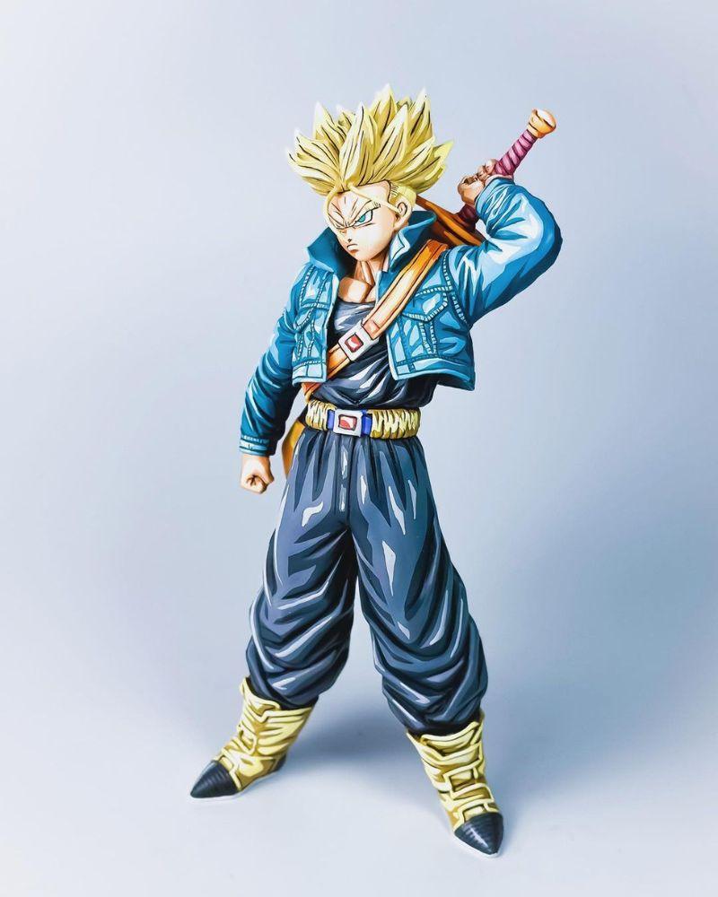 11.8 In Dragon Ball Z Future Trunks Figure Repaint