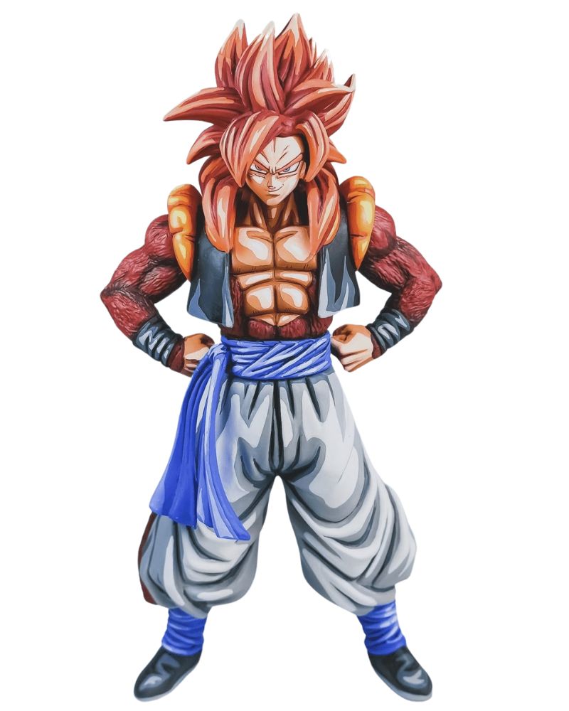 10.6 In  Dragon Ball Z Gogeta SSJ4 Figure Repaint