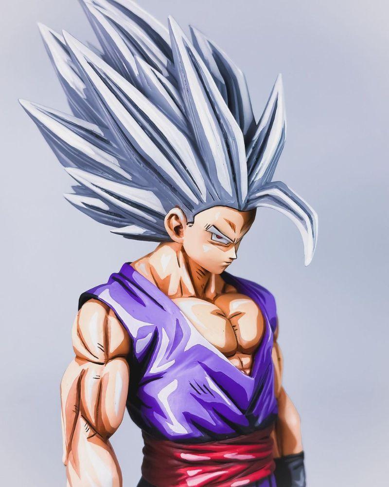 11.8 In Dragon Ball Z Gohan Beast Figure Repaint