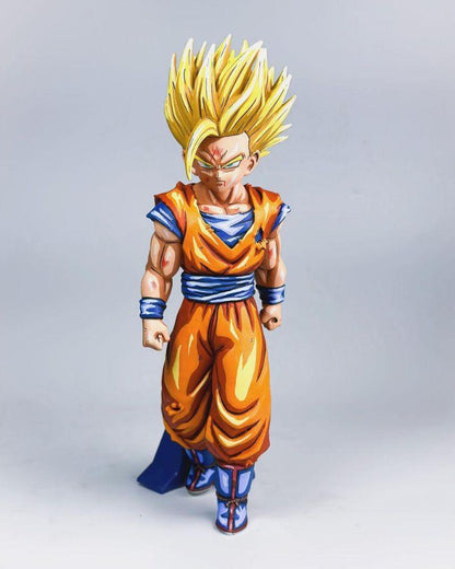 7.5 In Dragon Ball Z Gohan SSJ2 Figure Repaint