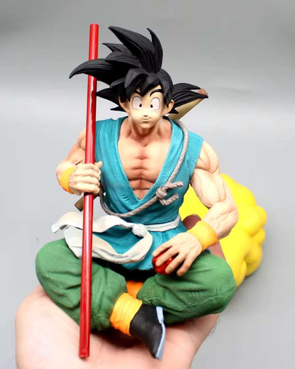 8.3 In Dragon Ball Z Son Goku & Cloud Figure Repaint