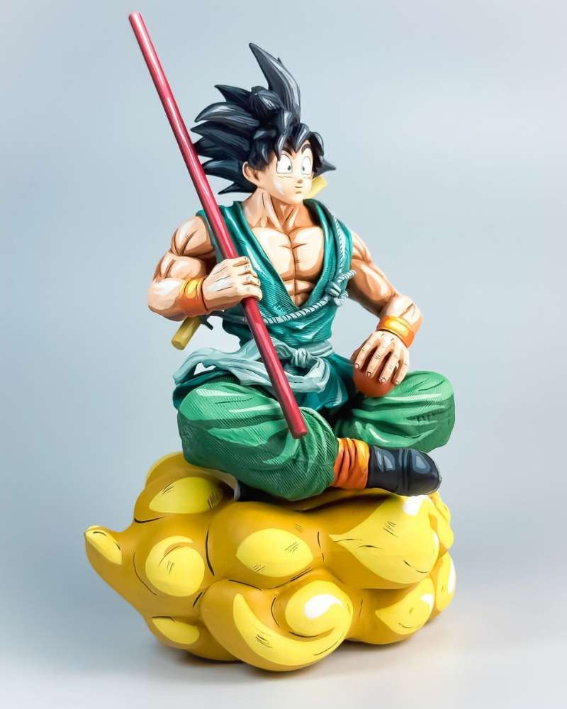 8.3 In Dragon Ball Z Son Goku & Cloud Figure Repaint