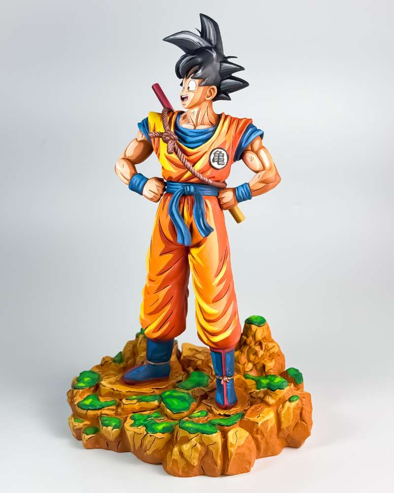 12.6 In Dragon Ball Z Son Goku Somersault Cloud Figure Repaint