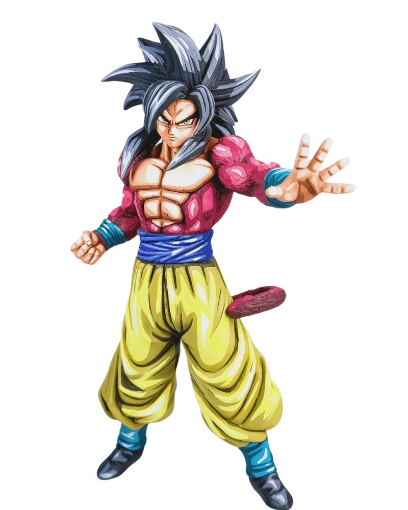 10.6 In Dragon Ball Z Son Goku SSJ4 Figure Repaint