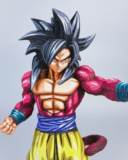 10.6 In Dragon Ball Z Son Goku SSJ4 Figure Repaint