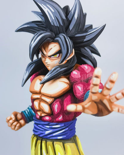 10.6 In Dragon Ball Z Son Goku SSJ4 Figure Repaint