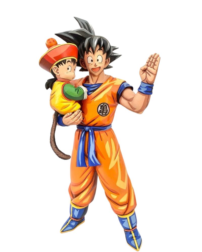 11.8 In Dragon Ball Z Goku & Gohan Figure Repaint