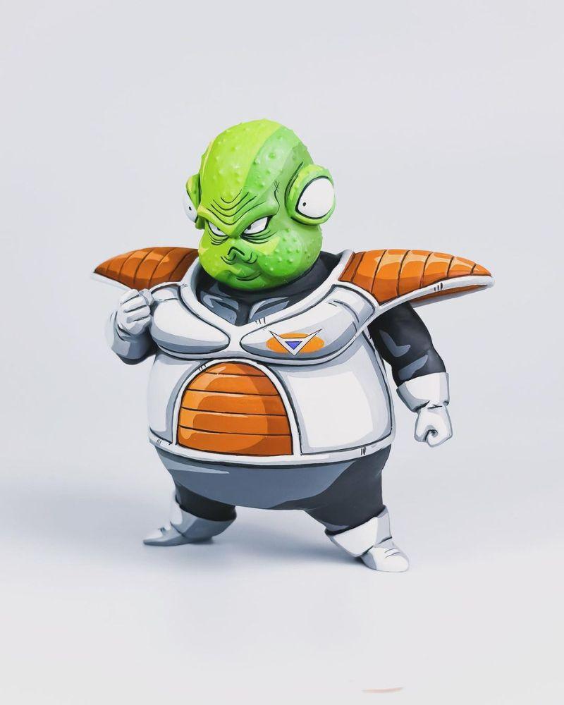 5.1 In Dragon Ball Z Ginyu Force Guldo Figure Repaint