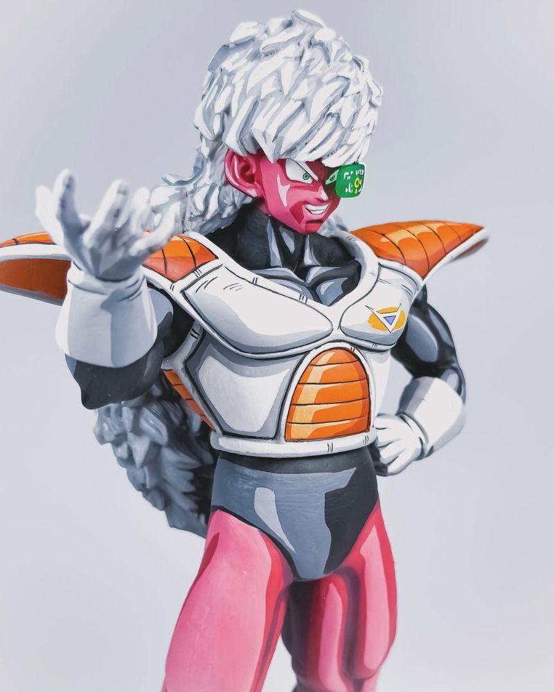 8.3 In Dragon Ball Z Ginyu Force Figure Jeice Figure Repaint