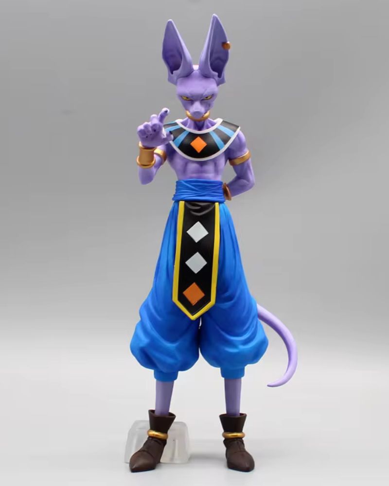 10.2 In Dragon Ball Z Lord Beerus Figure Repaint