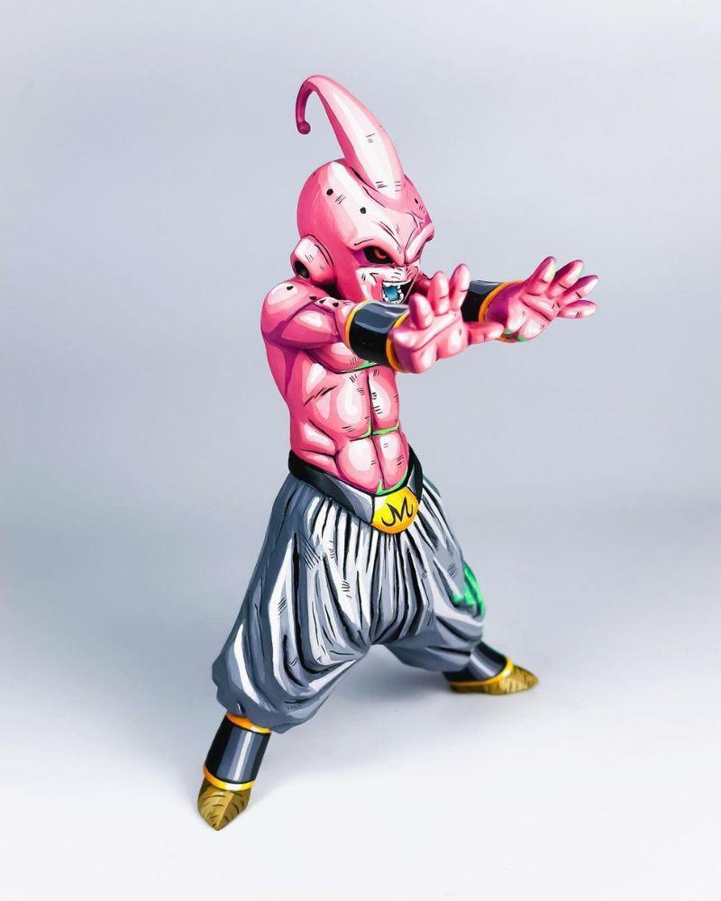 7.1 In Dragon Ball Z Majin Buu Figure Repaint