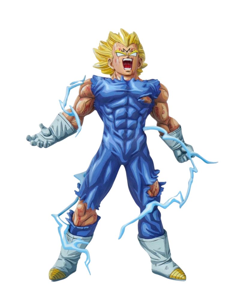 11.8 In Dragon Ball Z Majin Vegeta Final Explosion Figure Repaint