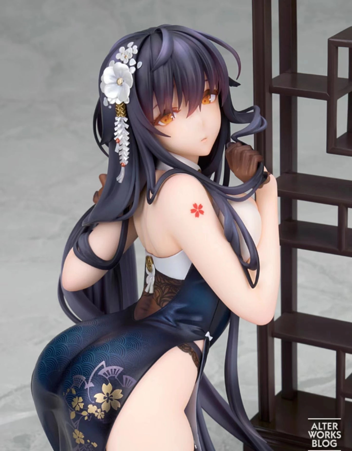 Omnifyr Azur Lane IJN Azuma Action Figure - Anime Collectible Statue