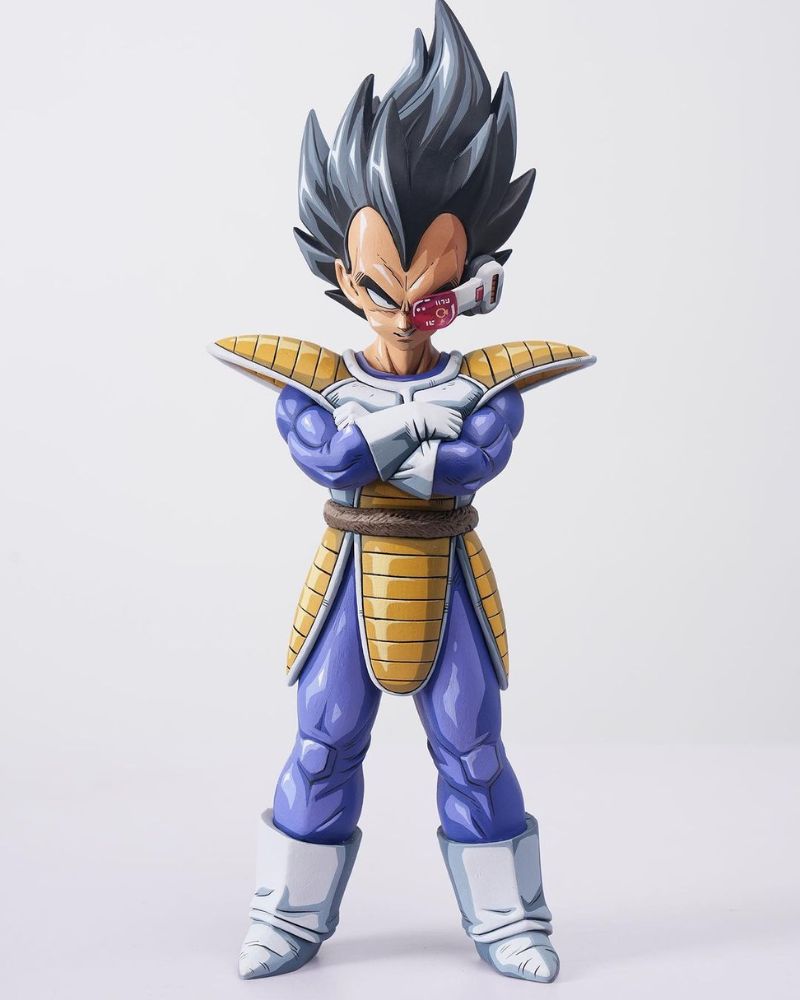 10.2 In  Dragon Ball Z Prince Vegeta Figure Repaint