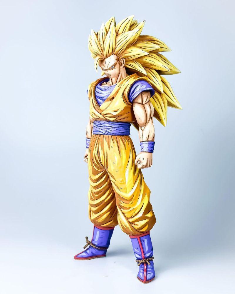 12.2 In Dragon Ball Z Son Goku SSJ3 Figure Repaint