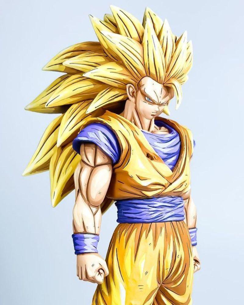 12.2 In Dragon Ball Z Son Goku SSJ3 Figure Repaint