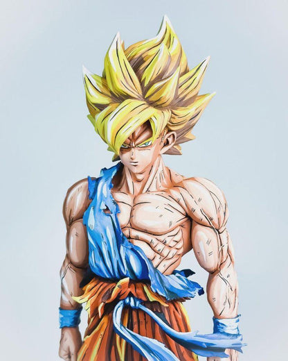 11.8 In Dragon Ball Z Son Goku SSJ Repaint