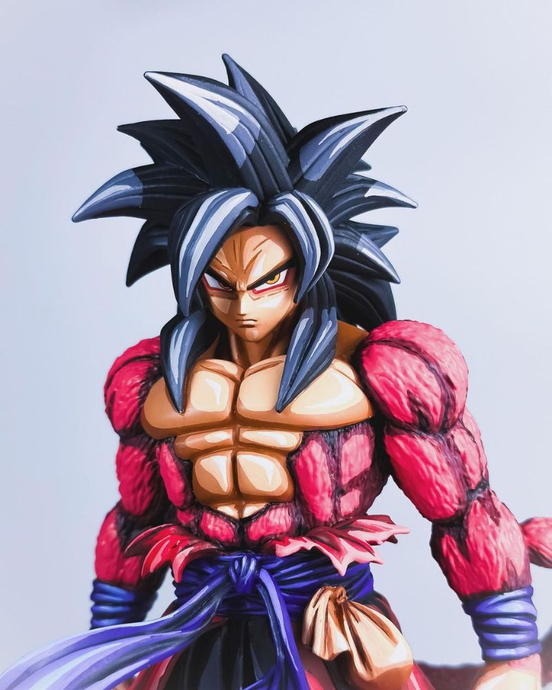 10.6 In Dragon Ball Z Goku SSJ4 Figure Repaint