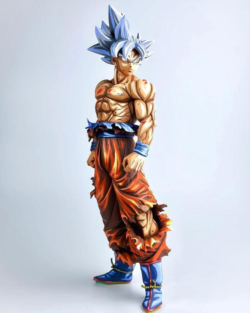 11.8 In Dragon Ball Z Son Goku Ultra Instinct Figure Repaint