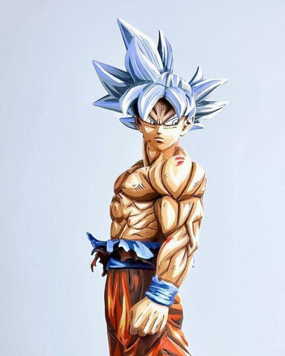 11.8 In Dragon Ball Z Son Goku Ultra Instinct Figure Repaint