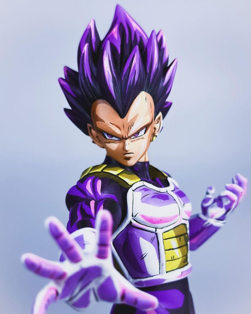 10.6 In Dragon Ball Z Vegeta Ultra Ego Figure Repaint