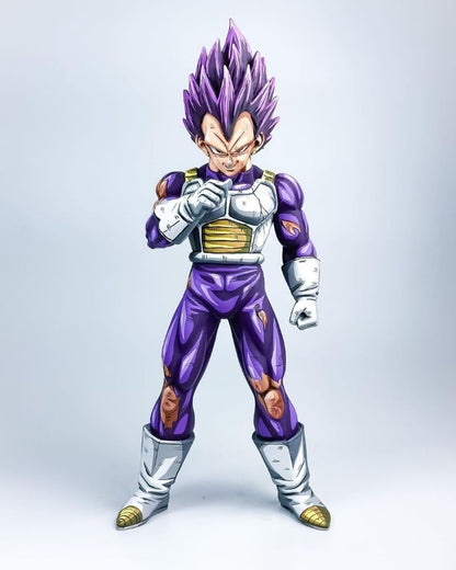 11.4 In Dragon Ball Z Vegeta Ultra Ego War Damage Figure Repaint