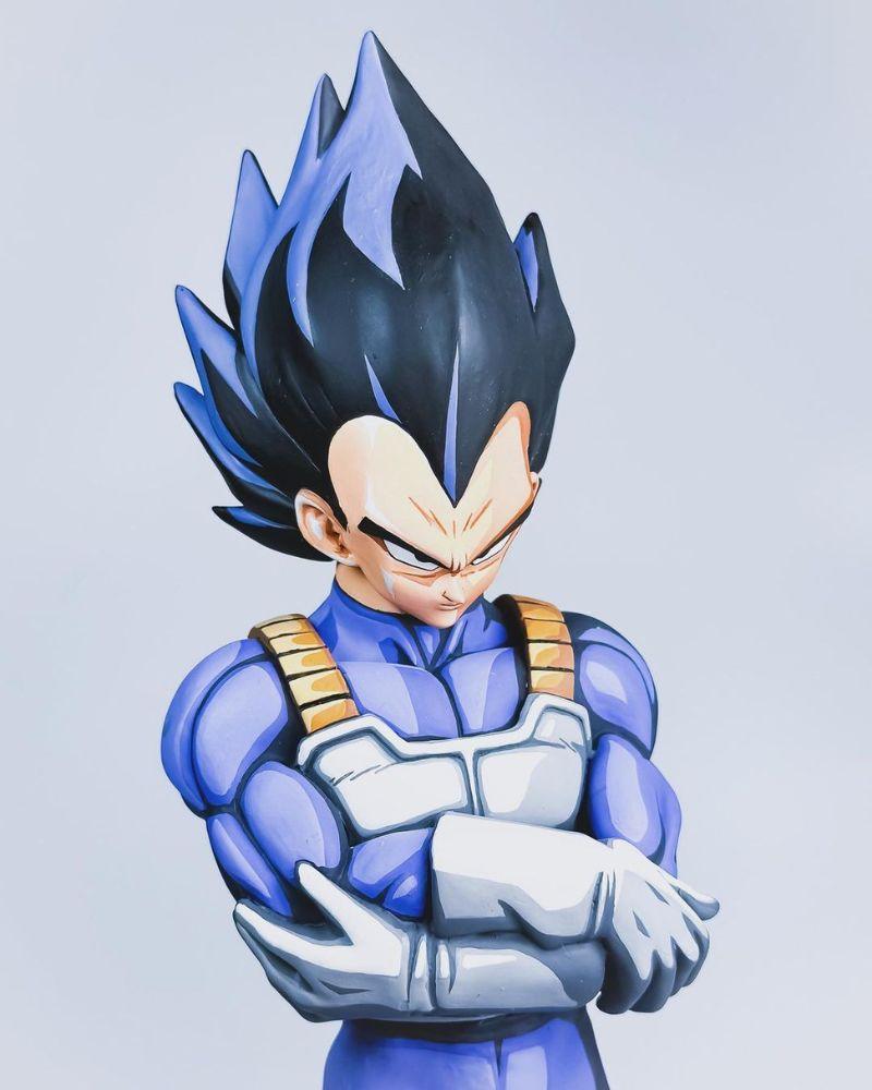 11.8 In Dragon Ball Z Vegeta Figure Repaint