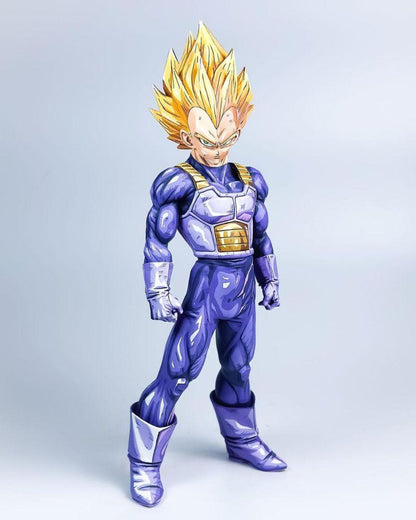 11.8 In Dragon Ball Z Vegeta SSJ Figure Repaint