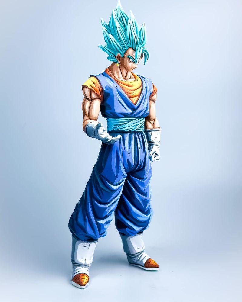 12.6 In Dragon Ball Z Vegito Blue Figure Repaint