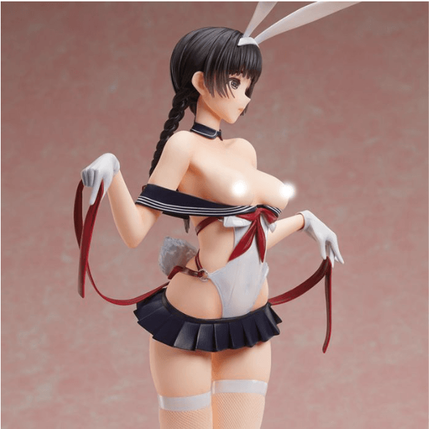 Omnifyr Bunny Girl Sexy Character Figure - PVC Collectible - Omnifyr