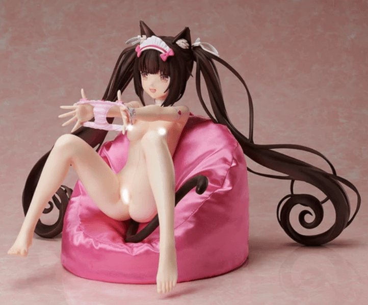 Omnifyr NEKOPARA Chocola & Vanilla Maid Figure - PVC Collectible - Omnifyr