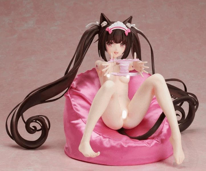 Omnifyr NEKOPARA Chocola & Vanilla Maid Figure - PVC Collectible - Omnifyr