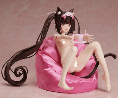 Omnifyr NEKOPARA Chocola & Vanilla Maid Figure - PVC Collectible - Omnifyr