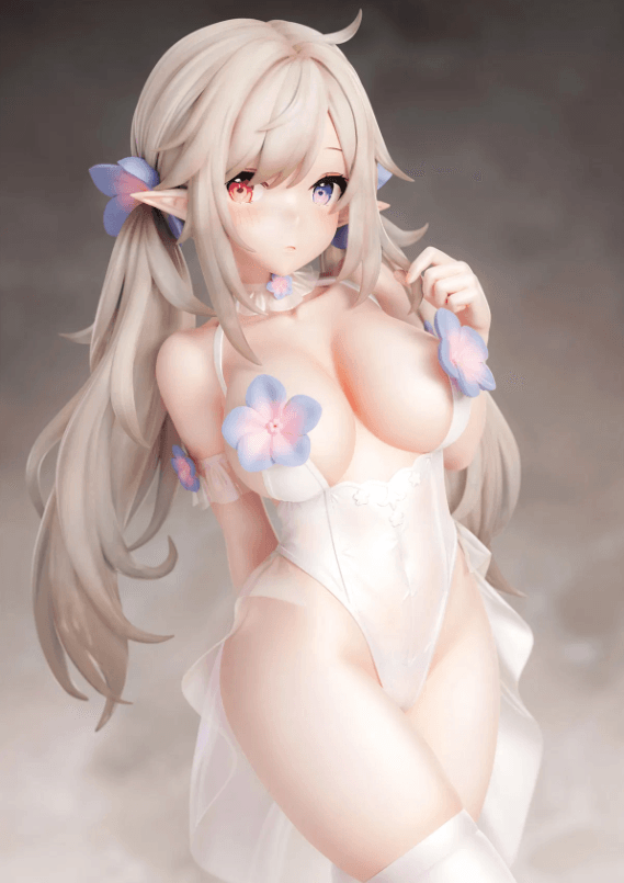 Omnifyr NEWLIA Pure White Erof Anime Figure - 1/6 Soft PVC - Omnifyr